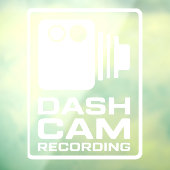 Dashcam In Car Camera Recording Fensteraufkleber (Blatt 3)