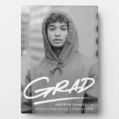 Dashed Abschluss Foto Fotoplatte (Vorderseite)