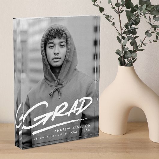 Dashed Abschluss Fotoblock