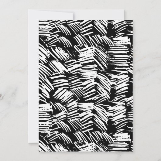 Dashed Class of 2025 Modern Foto Abschluss Ankündigung (Rückseite)