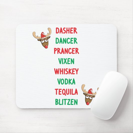 Dasher Dancer Mousepad (Mit Mouse)