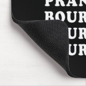 Dasher Dancer Prancer & Bourbon & Bourbon Mousepad (Ecke)