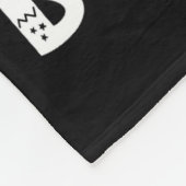 Dasher Dancer Prancer & Bourbon Christmas Funn Fleecedecke (Ecke)