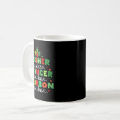 Dasher Dancer Prancer & Bourbon Christmas Holi Kaffeetasse (Vorderseite Links)