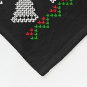 Dasher Dancer Prancer &amp; Bourbon Xmas Holiday U Fleecedecke (Ecke)