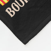 Dasher Dancer Prancer And Bourbon Funny Christmas Fleecedecke (Ecke)