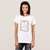 Dasher Dancer Prancer and Bourbon T-Shirt (Vorne ganz)