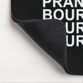 Dasher Dancer Prancer & Bourbon Weihnachtsfeier Mousepad (Ecke)