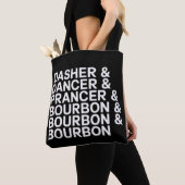 Dasher Dancer Prancer & Bourbon Weihnachtsferien Tasche (Von Nahem)