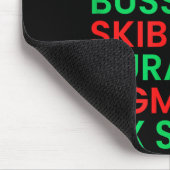 Dasher Dancer Prancer & Rizzler 67 Lustige Kinder Mousepad (Ecke)