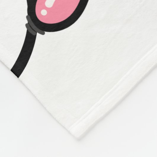 Dasher Dancer Prancer und Bourbon Fleecedecke (Ecke)