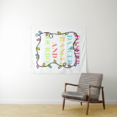 Dasher Dancer Prancer und Bourbon Wandteppich (Beispiel (Horizontal))