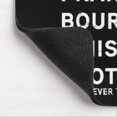 Dasher Dancer Prancer und Bourbon Whiskey Lustiges Mousepad (Ecke)