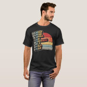 Dasher Dancer Prancer Vixen Champagner Wodka Tequi T-Shirt (Vorne ganz)