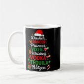 Dasher Dancer Prancer Vixen Moscato Vodka Tequila  Kaffeetasse (Links)