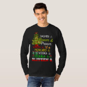 Dasher Dancer Prancer Vixen Moscato Vodka Tequila T-Shirt (Vorne ganz)