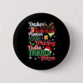Dasher Dancer Prancer Vixen Moscato Wodka Tequila Button (Vorderseite)
