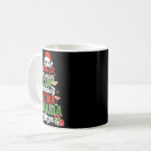 Dasher Dancer Prancer Vixen Moscato Wodka Tequila Kaffeetasse (Vorderseite Links)