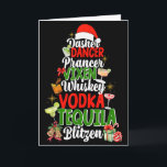 Dasher Dancer Prancer Vixen Moscato Wodka Tequila  Karte<br><div class="desc">Dasher Dancer Prancer Vixen Moscato Wodka Tequila Blitzen _1</div>