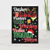 Dasher Dancer Prancer Vixen Moscato Wodka Tequila