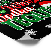 Dasher Dancer Prancer Vixen Moscato Wodka Tequila  Poster (Ecke)