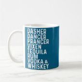 Dasher Dancer Prancer Vixen Tequila Rum Vodka And  Kaffeetasse (Links)