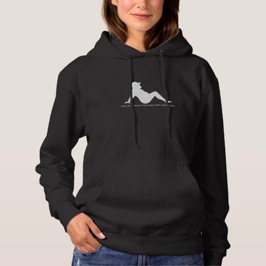 Dasher Dancer Prancer Vixen Whiskey Vodka Tequila Hoodie (Vorderseite)