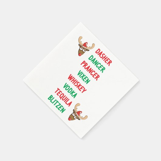 Dasher Dancer Serviette (Ecke)