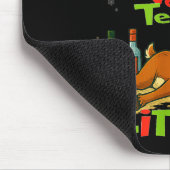Dasher Dancer Whiskey Wodka Tequila Blitzen Christ Mousepad (Ecke)