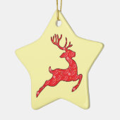 DASHER- ORNATION in Farben Keramik Ornament (Links)