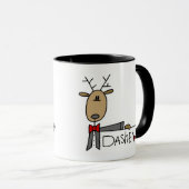 Dasher Ren-T-Shirts und Geschenke Tasse (VorderseiteRechts)