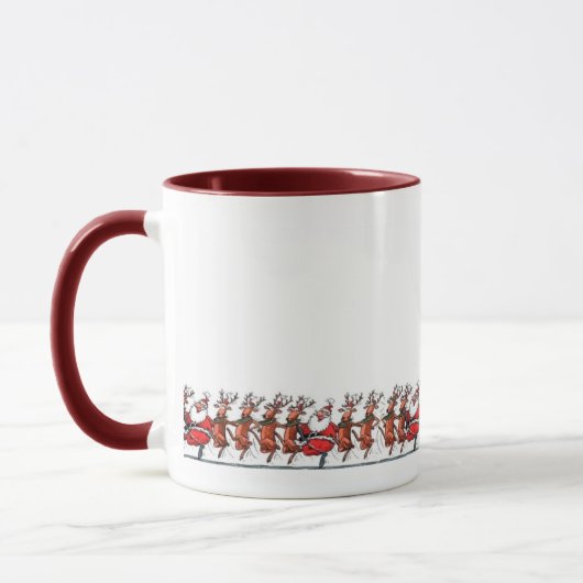Dasher, Tänzer, Prancer, Sankt? Tasse (Links)