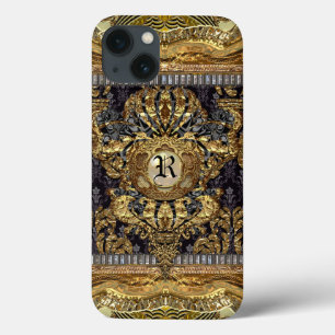 Dashford königliches elegantes barockes Monogramm Case-Mate iPhone Hülle