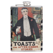 Dashing Dandy Viktorianisch Gentleman Flachmann (Vorderseite)