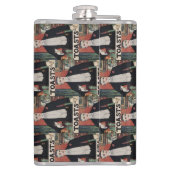 Dashing Dandy Viktorianisch Gentleman Flachmann (Rückseite)