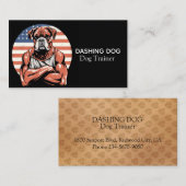 Dashing Dog Visitenkarte (Vorne/Hinten)