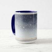 "Dashing durch den Schnee!" Tasse Kaffee/Tee (Vorderseite Links)