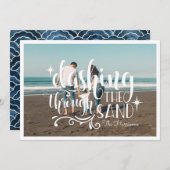 Dashing durch die Erde | Foto Collage Card (Vorne/Hinten)