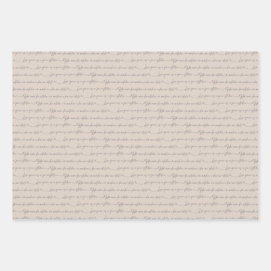 Dashing Groom-Set A, Tropisch-romanische Geschenkw Geschenkpapier Set (Vorderseite 3)