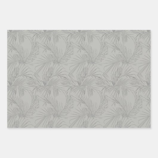 Dashing Groom-Set A, Tropisch-romanische Geschenkw Geschenkpapier Set (Vorderseite 2)