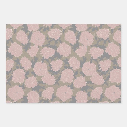 Dashing Groom-Set A, Tropisch-romanische Geschenkw Geschenkpapier Set (Vorderseite)