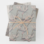 Dashing Groom-Set C, Tropical Romance Gift Wrap Geschenkpapier Set (Beispiel)