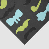 Dashing Little Man Mustache Party Seidenpapier (Ausschnitt)