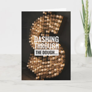 Dashing through the Dough Karte