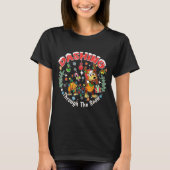 Dashing Through The Snow, Dog Christmas, Funny Chr T-Shirt (Vorderseite)