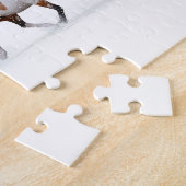 Dashing Through the Snow - Drei Pferde Puzzle (Seite)