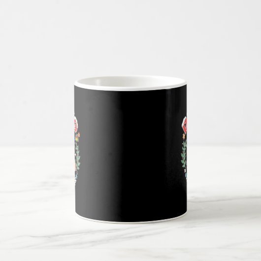 Dashing Through The Snow Slink Dog Christmas Kaffeetasse (Mittel)