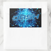 DashS-Ticker A249 Rechteckiger Aufkleber (Tasche)