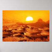 Dasht-e Lut Deser - der heißeste Ort der Welt. Su Poster (Vorne)
