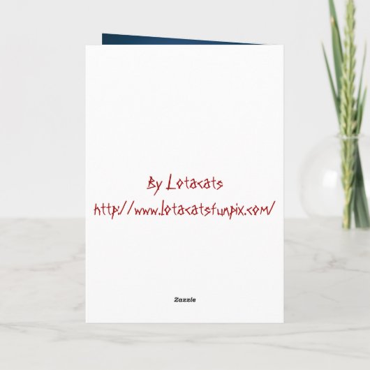 Dashund Halloween - Boo-Karte Karte (Rückseite)